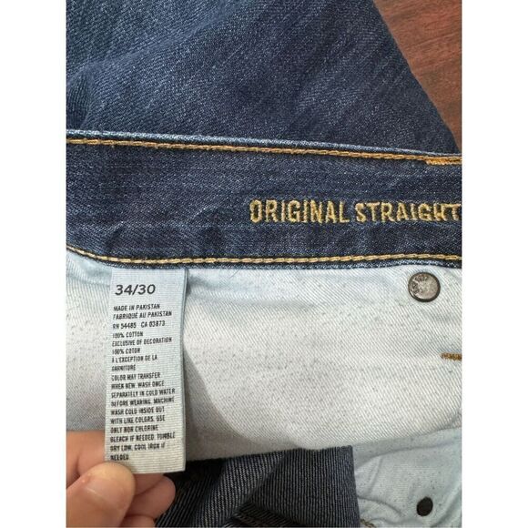 American Eagle Mens Original Straight Jeans Size 34x30 - Picture 10 of 10